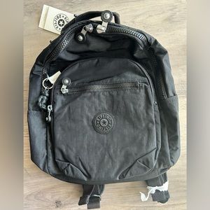 NWT Kipling Seoul S backpack Black Noir